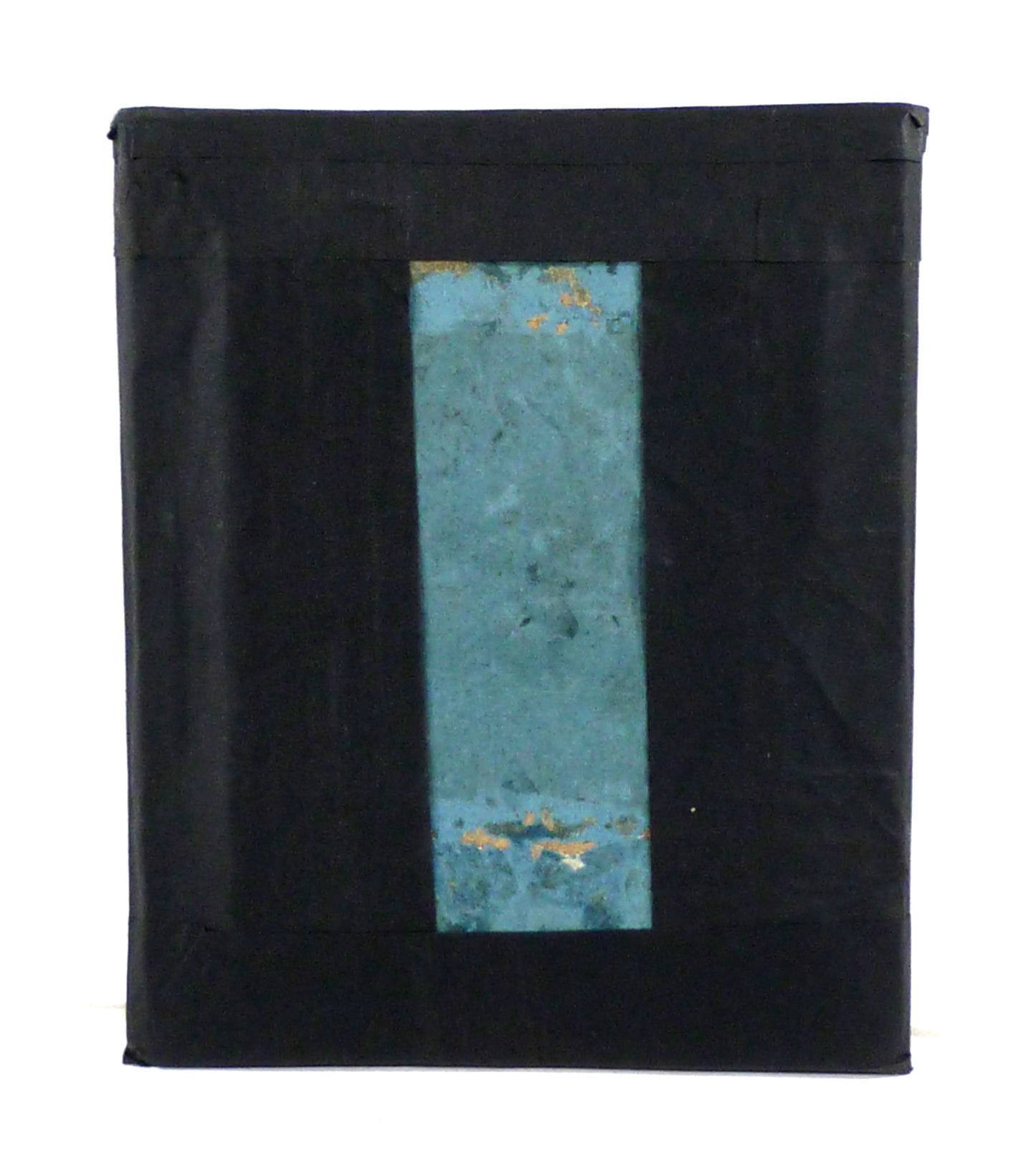Ambrotype quart de plaque, d'un homme à la canne.Format visible 7,5x9,5cm.Format extérieur 14,5x17,5cm.