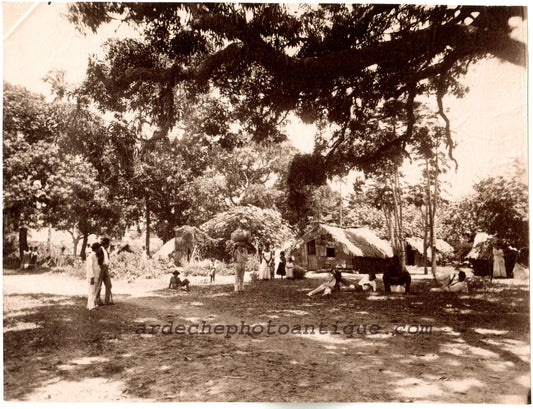 Brésil.Brasil.Pernambuco.Attribué à Alfredo Ducasble 1880."Paysage de Pernambuco" Photo Albuminée originale.Format photo 15,7cm x 20,5cm.