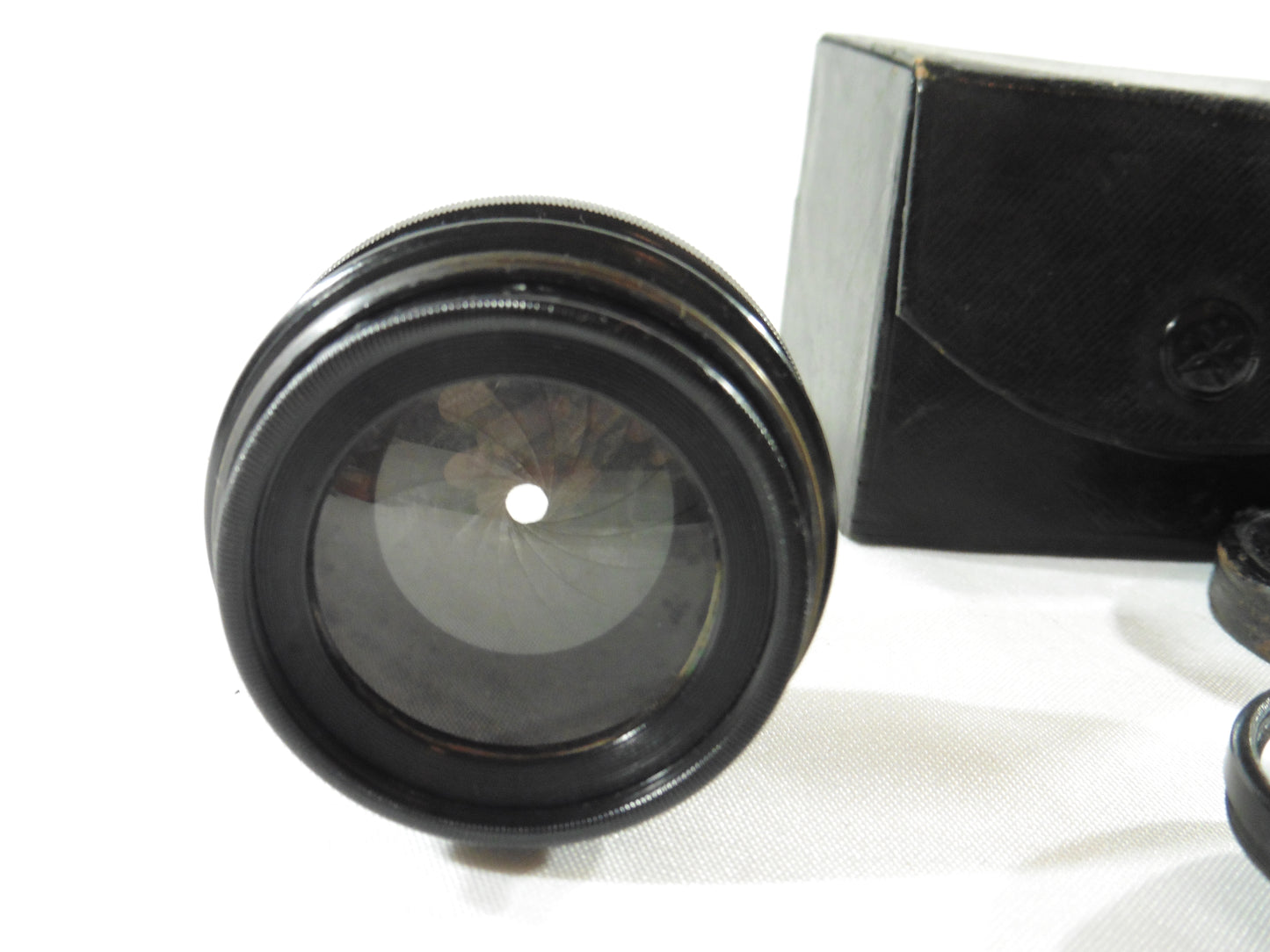 Berthiot Paris, Trousse Eurygraphe N°2 Série IV, F=230, F=305, F=390, objectif ancien, brass lens.