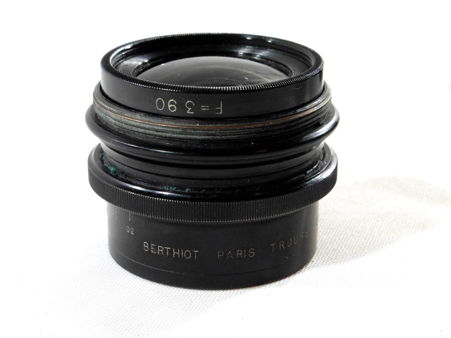 Berthiot Paris, Trousse Eurygraphe N°2 Série IV, F=230, F=305, F=390, objectif ancien, brass lens.