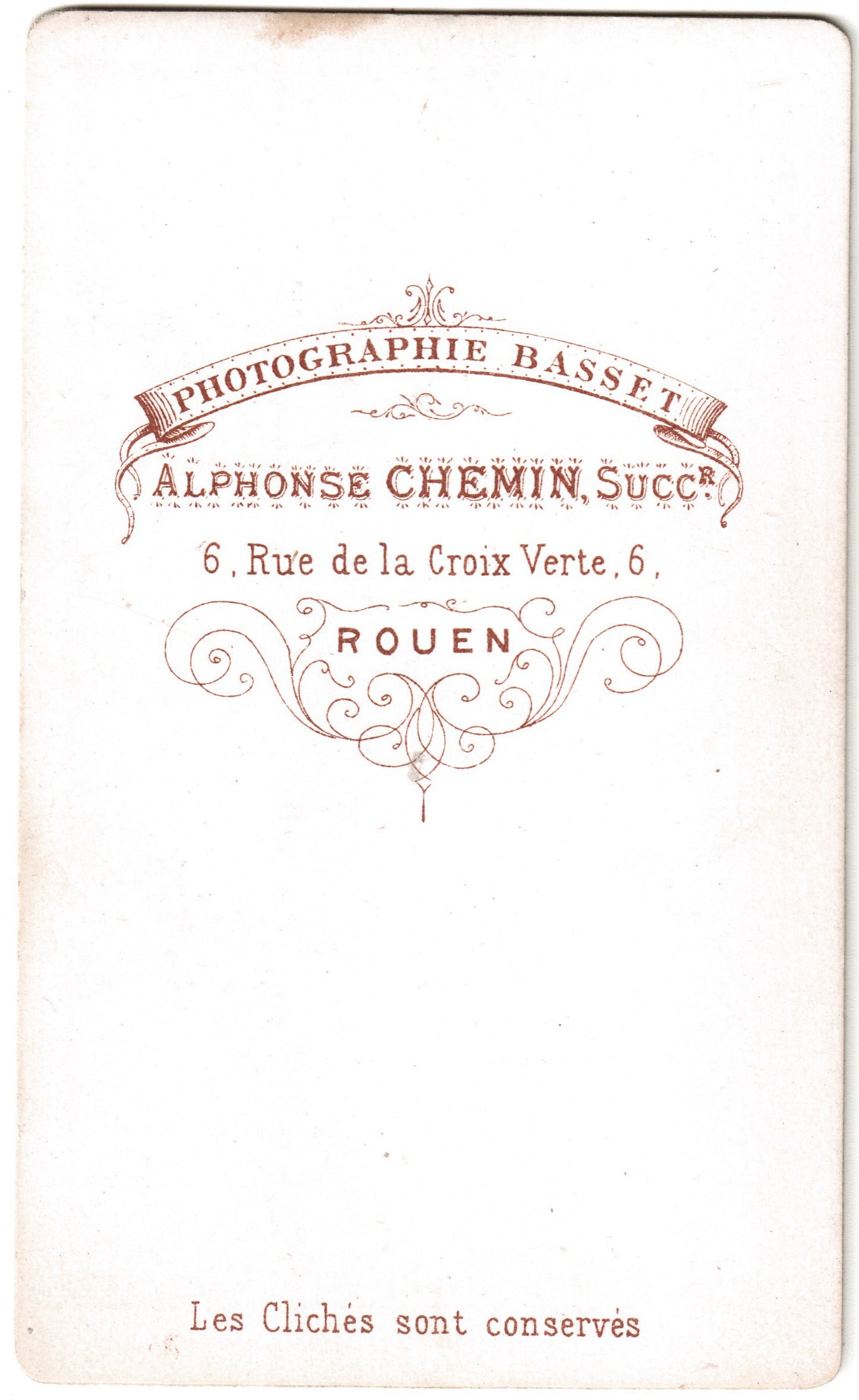 Cdv.Bonne Soeur.Religieuse.Religion.Nun.Nonnen. Photographie Basset, Alphonse Chemin successeur, 6 rue de la Croix Verte