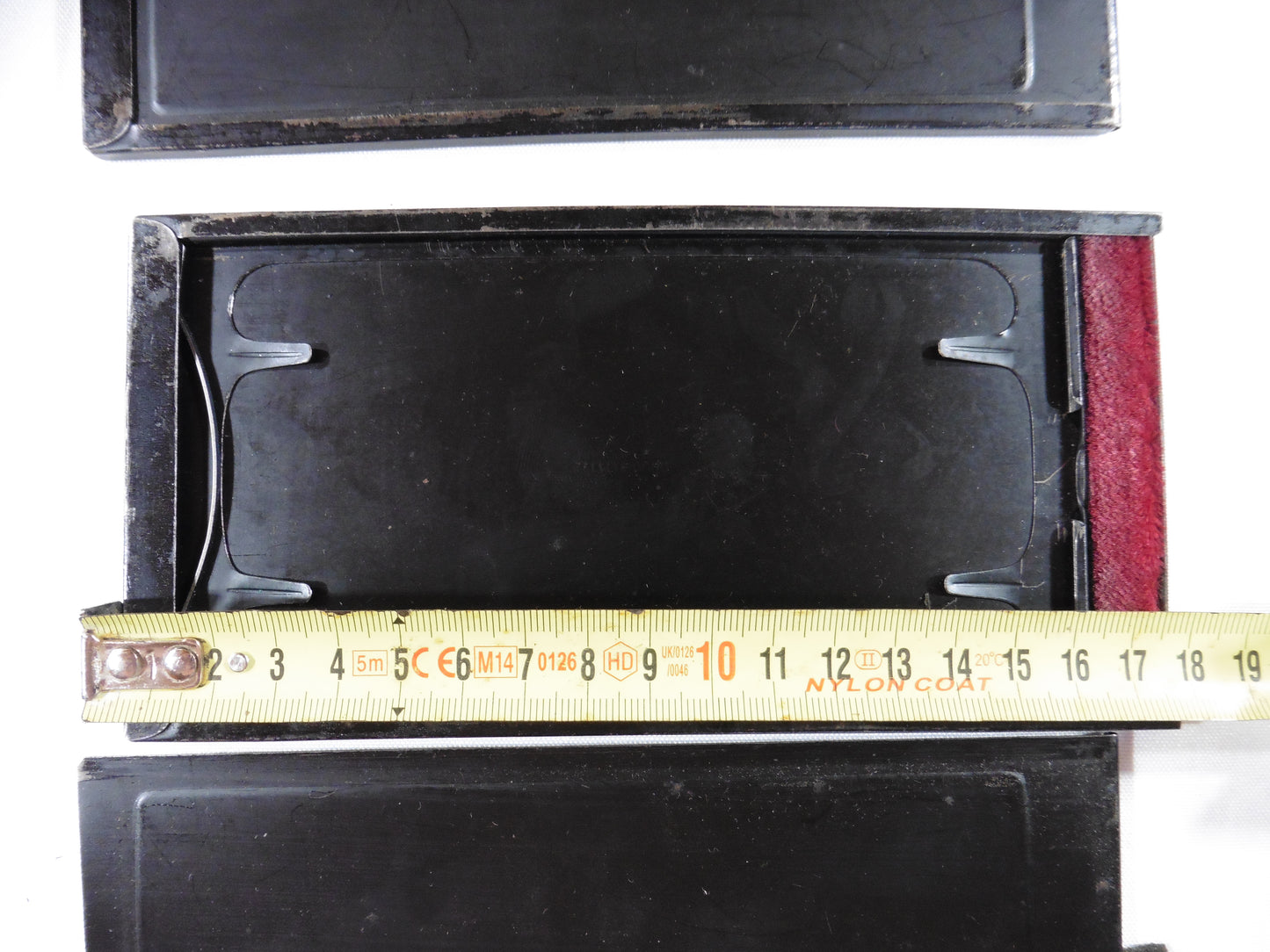 2 Châssis en métal, Porte Film pour plaque de verre format 8x16cm ou adaptable pour film for glass Holder 8x16cm.