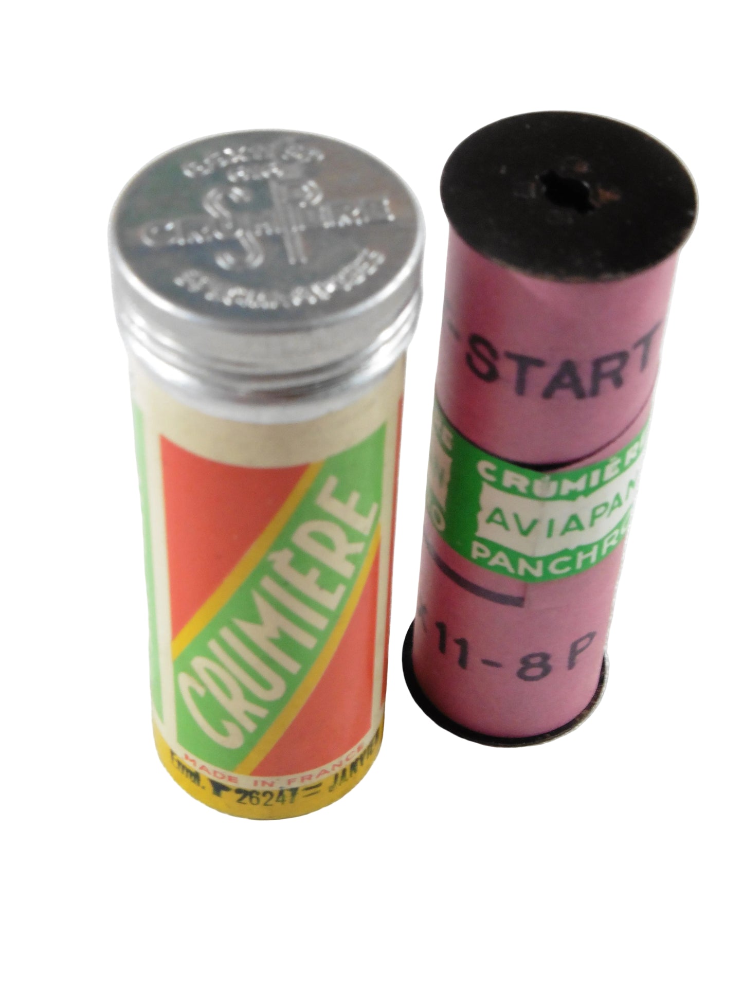 Film Pellicule Crumière Aviapan Panchromatique anti-halo 6,5x11 Janvier 1961, Neuf ancien stock! Made in France! Made in Flaviac Ardèche!